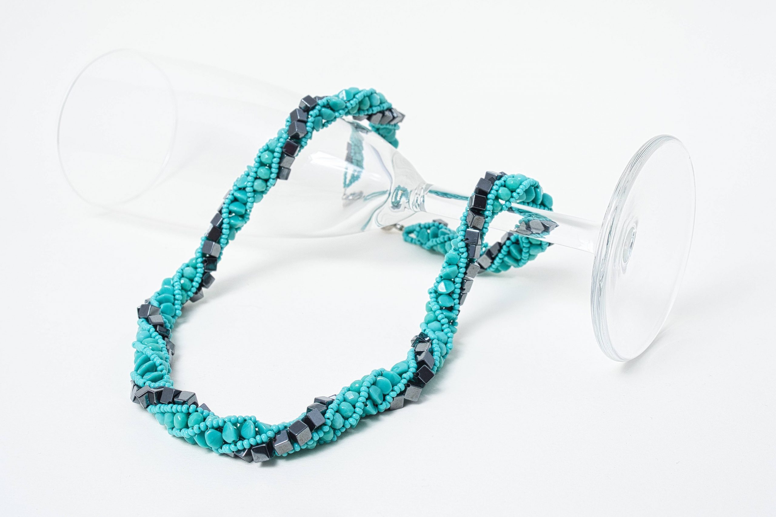 Tuerkise Halskette